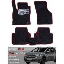 E-BİZ Dacia Sandero Stepway (2020-2025) Uyumlu Eva Paspas Tam Set–araca Özel,su Geçirmez,kolay Montaj