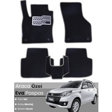 E-BİZ Dahiatsu Terios (1997-2005) Uyumlu Eva Paspas Tam Set–araca Özel,su Geçirmez,kolay Montaj