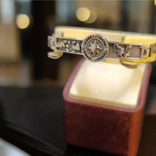 Umut Silver Kutup Yıldızı Figürlü 925 Ayar Gümüş Bileklik