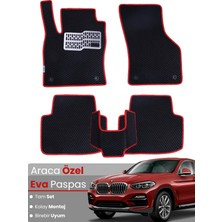E-BİZ Bmw X4 F26 (2014-2019) Uyumlu Eva Paspas Tam Set–araca Özel,su Geçirmez,hızlı ve Kolay Montaj