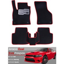 E-BİZ Dodge Charger (2015-2024) Uyumlu Eva Paspas Tam Set–araca Özel,su Geçirmez,kolay Montaj