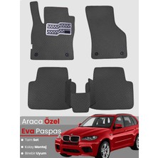 E-BİZ Bmw X5 E70 (2006-2013) Uyumlu Eva Paspas Tam Set–araca Özel,su Geçirmez,hızlı ve Kolay Montaj