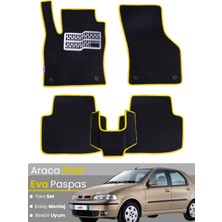 E-BİZ Fiat Albea (2002-2005) Uyumlu Eva Paspas Tam Set–araca Özel,su Geçirmez,kolay Montaj