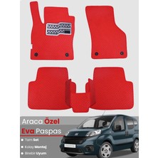 E-BİZ Fiat Fiorino Koltuklu (2021-2025) Uyumlu Eva Paspas Tam Set–araca Özel,su Geçirmez
