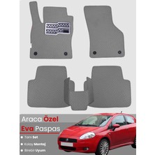 E-BİZ Fiat Punto Grande (2005-2018) Uyumlu Eva Paspas Tam Set–araca Özel,su Geçirmez,kolay Montaj