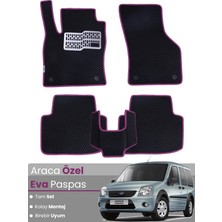 E-BİZ Ford Connect (2002-2013) Uyumlu Eva Paspas Tam Set–araca Özel,su Geçirmez,kolay Montaj