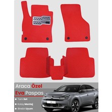 E-BİZ Citroen C4 (2020-2024) Uyumlu Eva Paspas Tam Set–araca Özel,su Geçirmez,hızlı ve Kolay Montaj