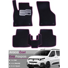 E-BİZ Citroen Berlingo (2019 ve Sonrası) Eva Paspas Tam Set – Birebir Uyum,araca Özel Tasarım,kolay Montaj