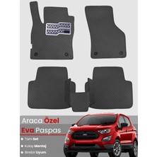 E-BİZ Ford Ecosport (2013-2024) Uyumlu Eva Paspas Tam Set–araca Özel,su Geçirmez,kolay Montaj