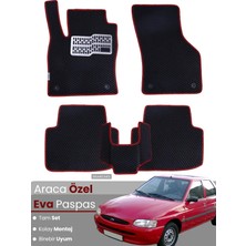 E-BİZ Ford Escort (1990-1998) Uyumlu Eva Paspas Tam Set–araca Özel,su Geçirmez,kolay Montaj