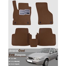 E-BİZ Ford Fiesta (1995-2002) Uyumlu Eva Paspas Tam Set–araca Özel,su Geçirmez,kolay Montaj