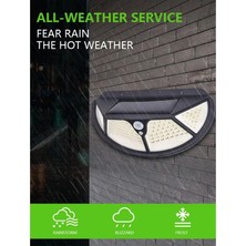 SHC4200 Fonksiyonel Sensörlü 102 Ledli Solar Bahçe Lambası