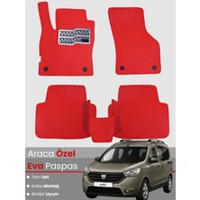 E-BİZ Dacia Dokker (2012-2023) Uyumlu Eva Paspas Tam Set–araca Özel,su Geçirmez,kolay Montaj