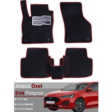 E-BİZ Ford Focus 4 HATCHBACK-(2019-2023) Uyumlu Eva Paspas Tam Set–araca Özel,su Geçirmez