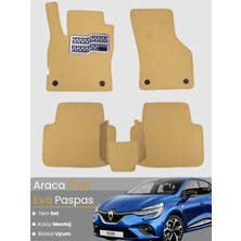 E-BİZ Renault Clio 5 Hatchback (2020-2025) Uyumlu Eva Paspas Tam Set – Birebir Uyum,araca Özel Tasarım