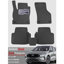 E-BİZ Ford Kuga 3 (2019-2024) Uyumlu Eva Paspas Tam Set–araca Özel,su Geçirmez,kolay Montaj