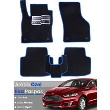 E-BİZ Ford Mondeo (2015-2022) Uyumlu Eva Paspas Tam Set–araca Özel,su Geçirmez,kolay Montaj