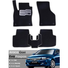 E-BİZ Honda Accord (2002-2007) Uyumlu Eva Paspas Tam Set–araca Özel,su Geçirmez,kolay Montaj
