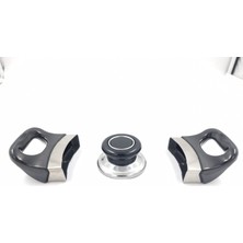 GRANİTLE İLERİ DÖNÜŞÜM Bakalit Tencere Kulpu ve Kapak Tepeliği Seti Isıya Dayanıklı Ergonomik Tutma Sapı Universal Tencere Kulpu Yedek Parça