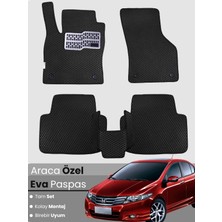 E-BİZ Honda City (2008-2013) Uyumlu Eva Paspas Tam Set–araca Özel,su Geçirmez,kolay Montaj