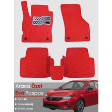 E-BİZ Honda City (2019-2024) Uyumlu Eva Paspas Tam Set–araca Özel,su Geçirmez,kolay Montaj