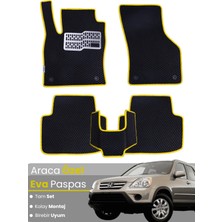 E-BİZ Honda Crv 2 (2002-2006) Uyumlu Eva Paspas Tam Set–araca Özel,kolay Montaj,su Geçirmez