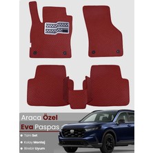 E-BİZ Honda Crv 5 (2018-2024) Uyumlu Eva Paspas Tam Set–araca Özel,kolay Montaj,su Geçirmez