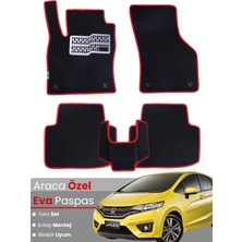 E-BİZ Honda Jazz Hatchback (2012-2014) Uyumlu Eva Paspas Tam Set–araca Özel,kolay Montaj