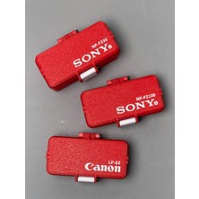 Morphena3D 1 Adet Kamera Batarya Saklama Kutusu – Sony Np FZ100 Uyumlu Pil Kutusu - Koruyucu Kutu