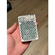 Morphena3D Raspberry Pi 4 Uyumlu Koruyucu Kasa – Mini Bilgisayar Gövde Koruma Kutusu – Raspberry Değildir
