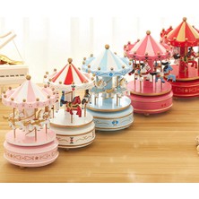 My Best Store Nostaljik El Yapımı Atlıkarınca Müzik Kutusu