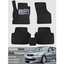 E-BİZ Bmw 1 Serisi E87 (2004-2011) Uyumlu Eva Paspas Tam Set–araca Özel,su Geçirmez,kolay Montaj