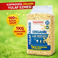 Kappadokia Ekonomik Boy Organik Yulaf Ezmesi - 1 kg