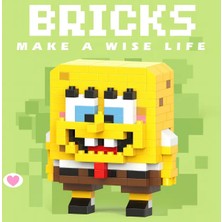 Yusa Stores Bricks Sünger Bob Mini Lego Figürü