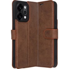 SHC4200 Reno 14 S Kapaklı Kılıf - Taba