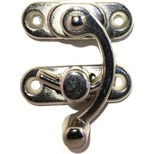 LTG Nova Yay Gözü, Ahşap Kutu Klipsi - Küçük 28X33 Mm, Nikel 1 Adet