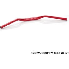 Gogo Premium Universal & Cf Moto 250 Nk 2023 - 2026 Uyumlu Rizoma Gidon Kırmızı 71 x 8 x 28 mm
