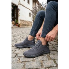 Fort 0062 Pasomia Rahat Hafif Anatomik Triko Bağcıksız Sneaker Spor Ayakkabı