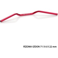 Gogo Premium Universal Rizoma Gidon Kırmızı 71 x 6 x 22 mm