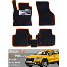 E-BİZ Audi Q2 (2016-2020) Uyumlu Eva Paspas Tam Set–araca Özel,su Geçirmez,hızlı ve Kolay Montaj