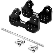 Gogo Premium Yamaha R25 - R3 Sürücü Basamak Braketi Takım Siyah