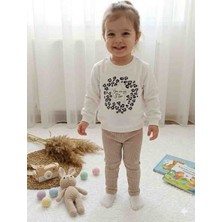 Uçurtma Baby Kids Iki Iplik Kız Çocuk Mevsimlik Taytlı 2'li Alt-Üst Takım