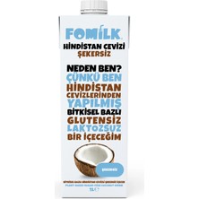Fomilk Şekersiz Hindistan Cevizi Sütü 1 lt