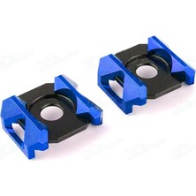 Gogo Premium Universal Motosiklet Salıncak Maşa Gerdirme Ayarlayıcı Mavi