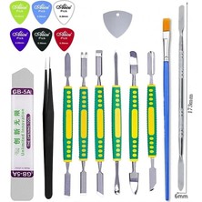 MHM Metal Plastik Çok Parçalı Onarım Aletleri Kiti, Dijital Ev Aletleri Cep Telefonu Bilgisayar Vs Için Sökme Aracı51