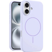LTG Nova Iphone 16 Kılıf Jully Magsafe Kapak - Lila