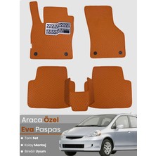 E-BİZ Honda Jazz Hatchback (2002-2008) Uyumlu Eva Paspas Tam Set–araca Özel,kolay Montaj