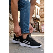 Fort 0130 Awidox Rahat Hafif Anatomik Fileli Bağcıksız Sneaker Spor Ayakkabı