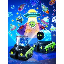 Cm Store Robot Tasarımlı Projektör Gece Lambası