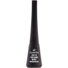 Gabrini Suya Dayanıklı Siyah Dipliner - Paris Matte Waterproff Black Dipliner